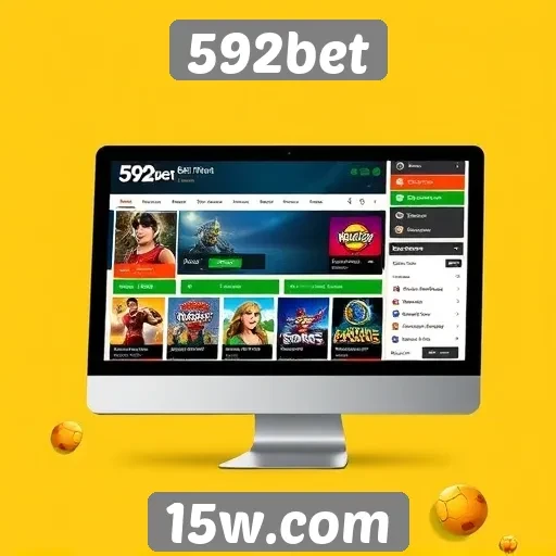 Navegação e usabilidade da plataforma 592bet